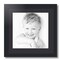 ArtToFrames 16x16" Matted Picture Frame with 12x12" Single Mat Photo Opening Framed in 1.25" Black and 2" Mat (FWM-3926-16x16)